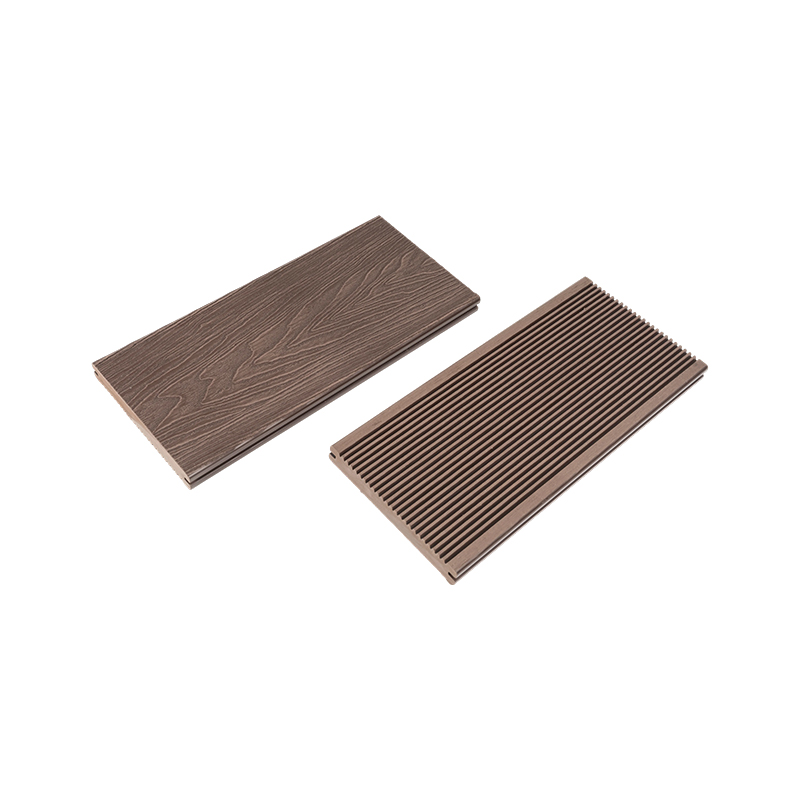 Decking Ilchodach Plaisteacha Adhmaid WPC Cabhraithe Soladach Le Grán Adhmaid